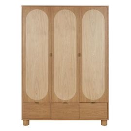 Armoire 3 Portes 3 Tiroirs