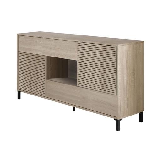 Buffet 2 Portes Effet Bois Ch¿Ne