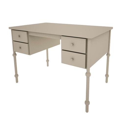 Bureau 4 Tiroirs Olive