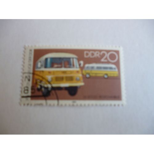 Timbre "Allemagne De L'est 1982 :Id 3000:Omnibus Pour Voyageurs".