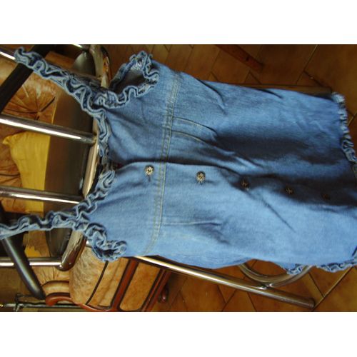 Robe À Bretelles En Jean 5a