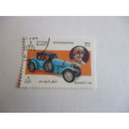Timbre "Ettore Bugatti :Bugatti 43".