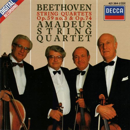 Beethoven: String Quartets, Op. 59, No. 3 & Op. 74   Amadeus Quartet