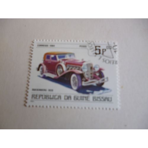 Timbre "Guinée Bissau 1984: Duesenberg 1928".