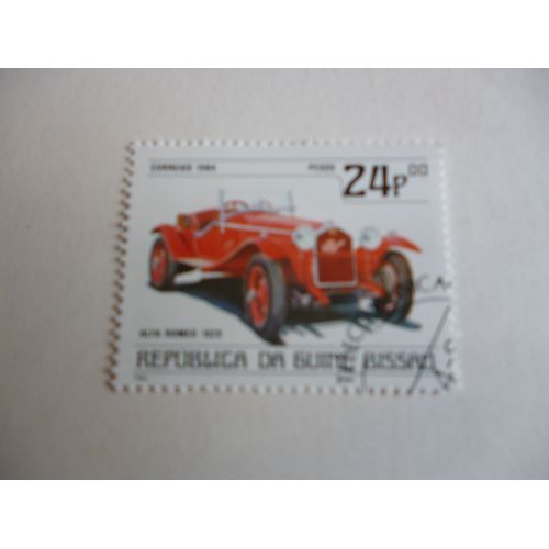 Timbre "Guinée Bissau 1984: Alfa Romeo 1929".