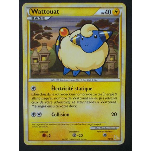 Wattouat - Trainer Kit  Hs - Deck Raichu - 13/30