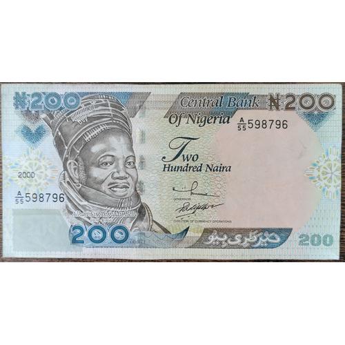 Billet 200 Naira Nigeria 2000 - Nigéria