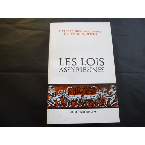 Les Lois Assyriennes Tome 2
