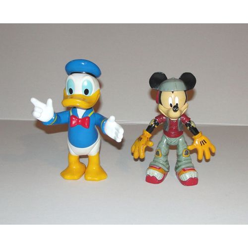 Mickey Et Donald Disney Figurines Articulés 16 Cm