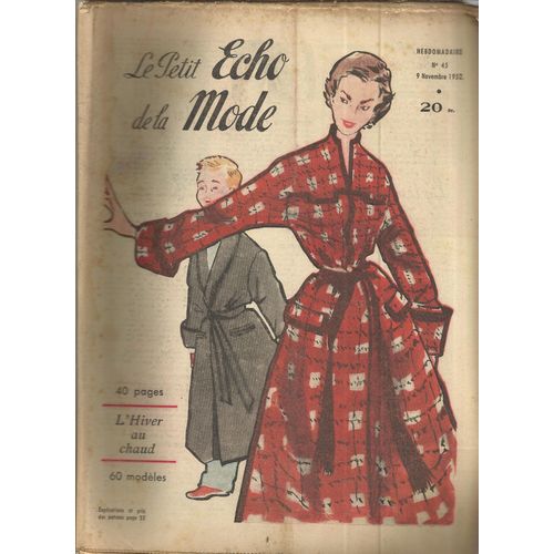 Le Petit Echo De La Mode  N°45 - 9 Decembre 1952