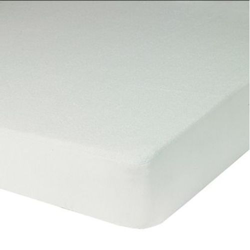 Alèze Protège Matelas Uni Blanc - Blanc Des Vosges - Cp30 - 180x200