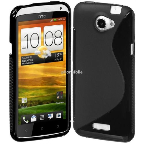 Htc One S/ Special Edition: Housse Etui Pochette Coque S Silicone Gel Noir
