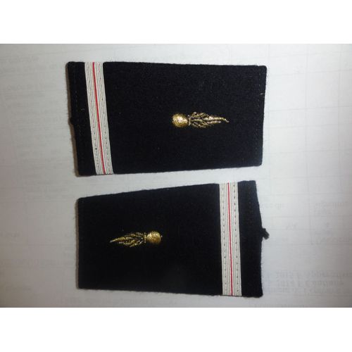 Paire Fourreaux Groupe De Spécialité État Major Grade Adjudant Chef