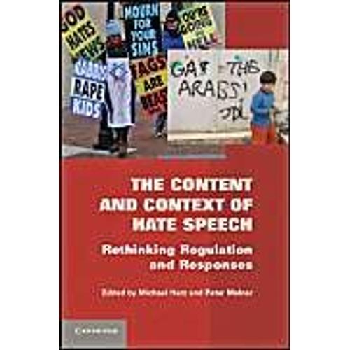 The Content And Context Of Hate Speech