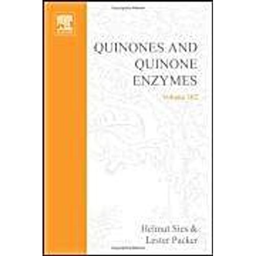 Quinones And Quinone Enzymes, Part B
