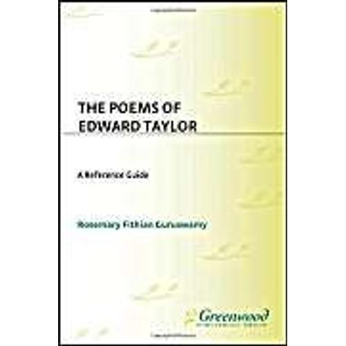 The Poems Of Edward Taylor