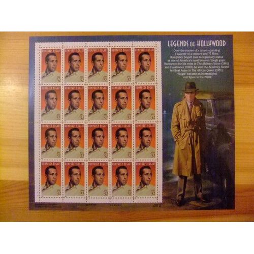 Timbres - Etats-Unis D´Amerique 1997 - Legendes De Hollywood - Humphrey Bogart- Legends Of Hollywood ( Humphrey Bogart ) - Yvert Nº 2608 ** Mnh