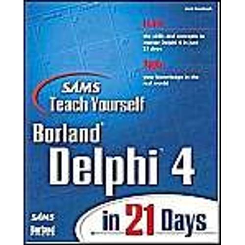 Sams Teach Yourself Borland Delphi 4 In 21 Days