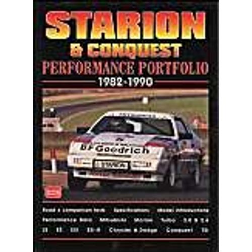 Starion And Conquest Performance Portfolio 1982-1990