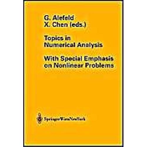 Topics In Numerical Analysis