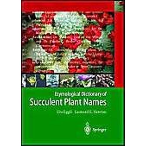 Etymological Dictionary Of Succulent Plant Names