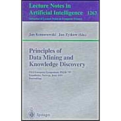 Principles Of Data Mining And Knowledge Discovery