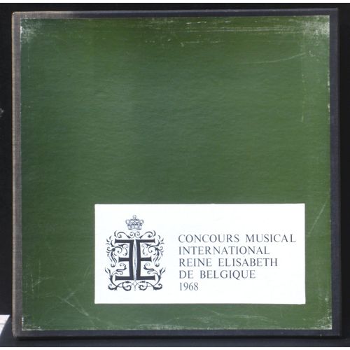 Concours Reine Elisabeth 1968 : E. Novitzkaia V. Kamychov J. Siegel S. Kroutchine