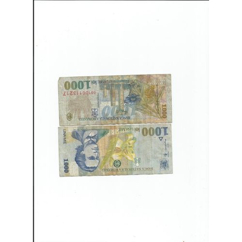 Billet De 1000 Lei Roumain