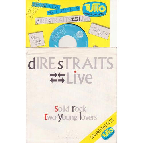 7" Juke Box Italy Only  Solid Rock (Live) / Two Young Lovers Die-Cut Sleeve + Enveloppe Cover