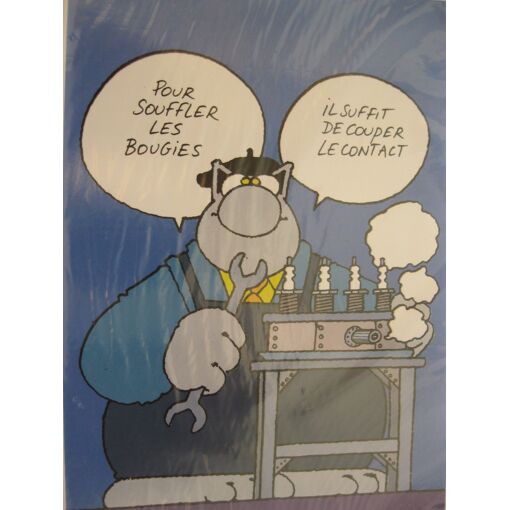 Geluck Le Chat Pour Souffler Les Bougies Il Suffit De Couper Le Contact Rakuten Geluck Le Chat Pour Souffler Les Bougies Il Suffit De Couper Le Contact Rakuten