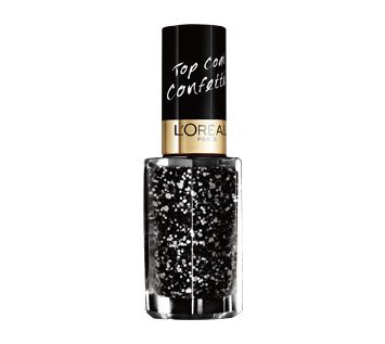 Top Coat Confettis Noir Et Blanc - 5ml