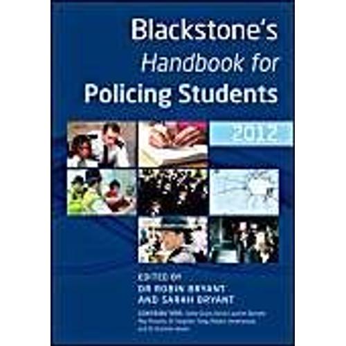 Blackstone's Handbook For Policing Students