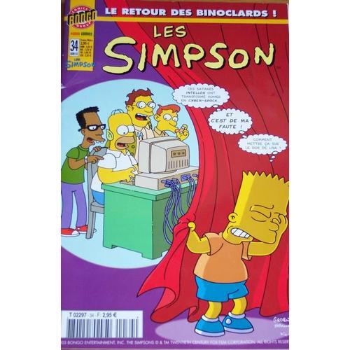 Les Simpson N° 34 : Le Retour Des Binoclards