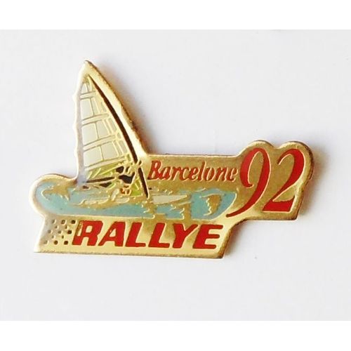 Pin's Magasin Rallye - Barcelone 92