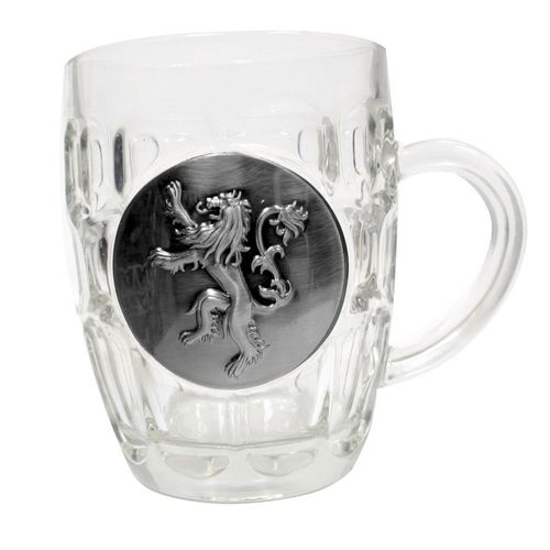 Game Of Thrones - Chope Le Trône De Fer Avec Logo Metallic Lannister