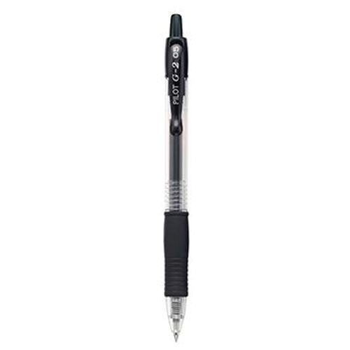 Pilot Pen Pil31002 Pilot G2 Noir 0,5 Mm Rétractable Encre Gel Rolling Ball Pen Beaux Pt