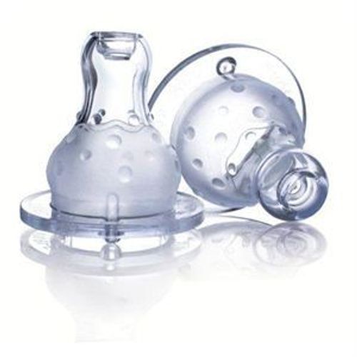Nuby - Id024 - Lot De 2 Tétines Pour Biberons À Col Standard - Neutre