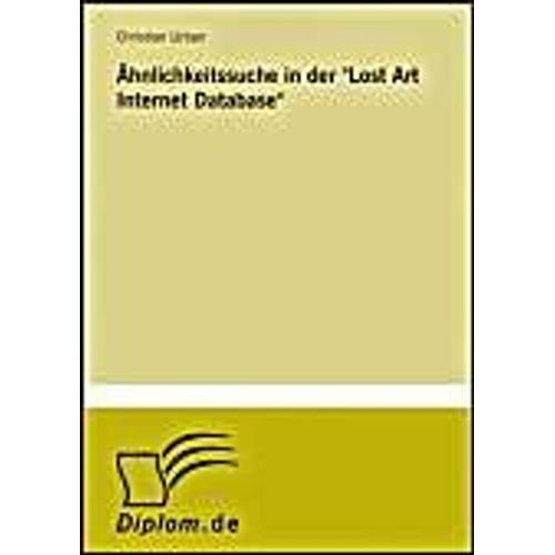 Ähnlichkeitssuche In Der "Lost Art Internet Database