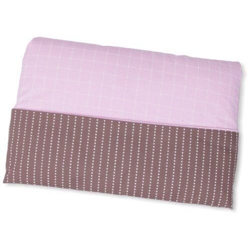 Cambrass - 29989 - Dessus De Lit Déhoussable 60 X 130 Cm - Lovely 1 - Rose Chocolat