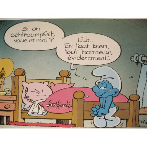 Peyo - Schtroumpf N°16 - Si On Schtroumpfait Vous Et Moi ? ...