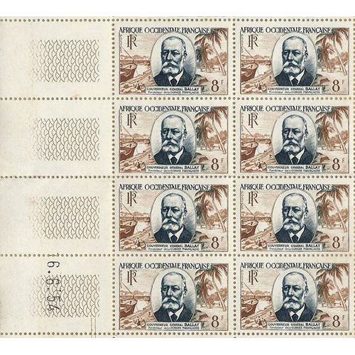 Planche De 50 Timbres Aof