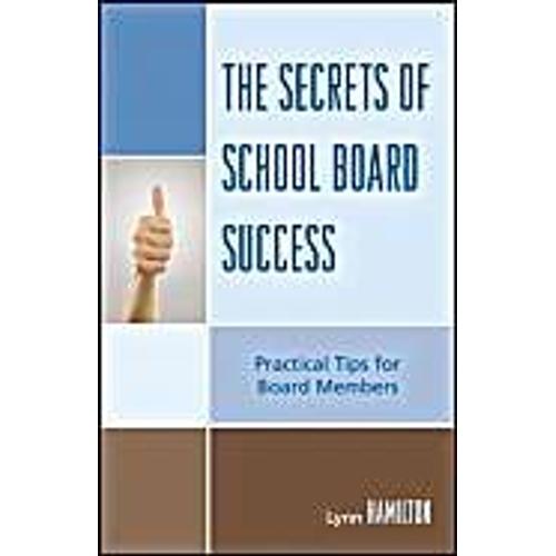 The Secrets Of School Board Success