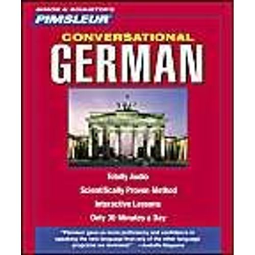 Pimsleur German Conversational Course - Level 1 Lessons 1-16 Cd: Learn To Speak And Understand German With Pimsleur Language Programs