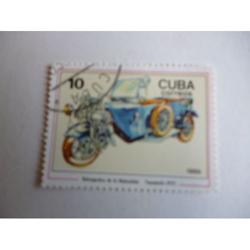 Timbre " Cuba 1985 : Fanomovil 1925".