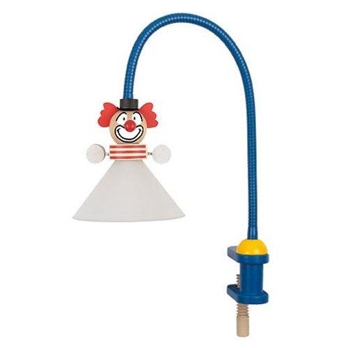 Niermann Standby 233 Clown Lampe Liseuse Pour Enfants Plastique Métal Bois 20 Watts