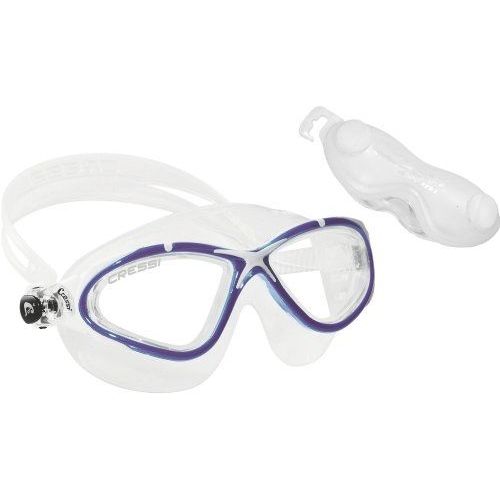 Cressi Sub S.P.A. Planet Lunette De Natation Transparent/Bleu White