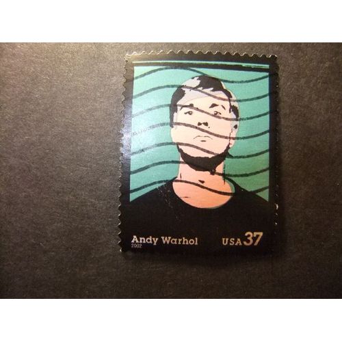 Timbres - Etats-Unis D¿Amerique 2002 - Andy Warhol ( Peintre ) Yvert & Tellier Nº 3365 º Fu
