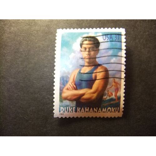 Timbres - Etats-Unis D´Amerique 2002 - Duke Kahanamoku  Yvert & Tellier Nº 3373 º Fu