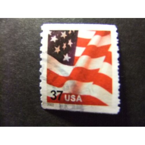 Timbres - Etats-Unis D´Amerique 2002 - Drapeau Yvert & Tellier Nº 3361 º Fu