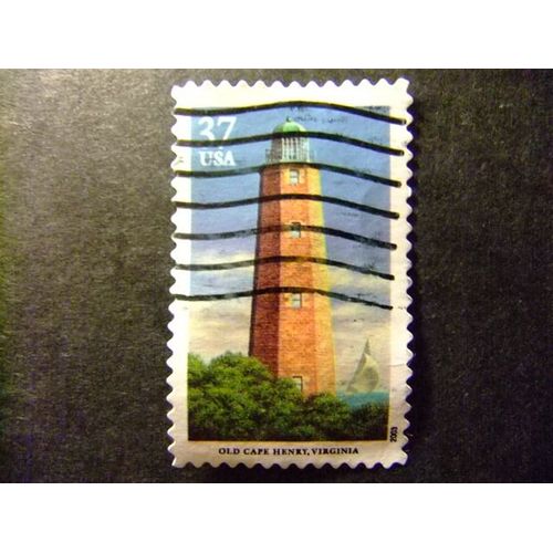 Timbres - Etats-Unis D´Amerique 2003 - Phares Du Sud-Est  ( Virginie ) - Yvert & Tellier Nº 3479 º Fu